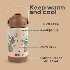 Gen Alpha Kids Flask Grogu