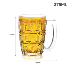 Executive 400 ml Beer Mug 2 Pcs Set 2 Pcs