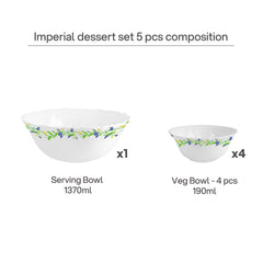 Imperial Dessert Set 7pc- Amazon Creeper 7 Pcs