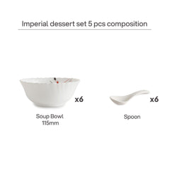 Dazzle Soup Set 12 Pcs - Lush Fiesta 12 Pcs