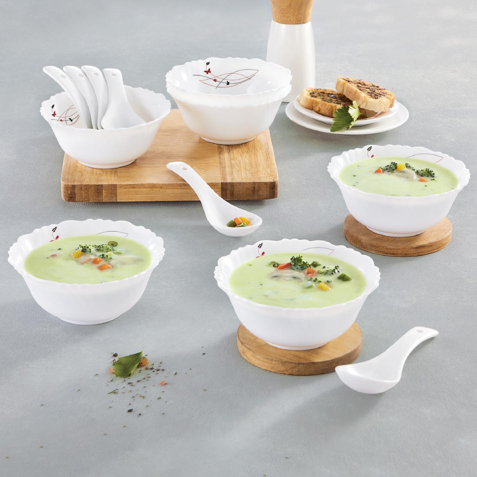 Dazzle Soup Set 12 Pcs - Lush Fiesta 12 Pcs