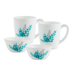 Imperial Series Breakfast Bowl & Mug  Set 4 Pcs