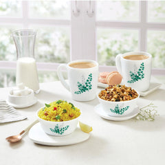 Imperial Series Breakfast Bowl & Mug  Set 4 Pcs