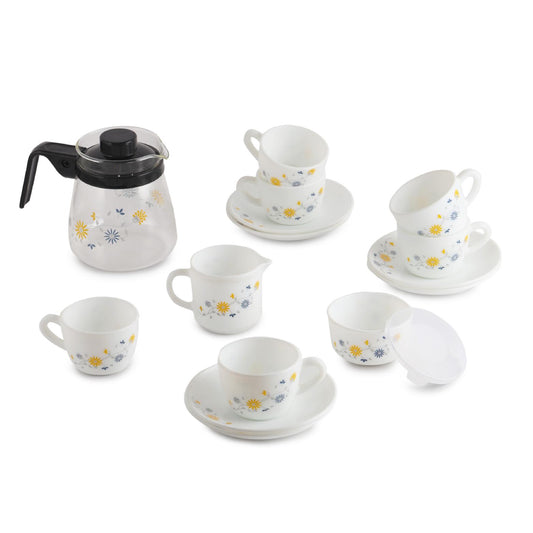 Dazzle Tea Set 15 pc - Blooming Daisy 15 Pcs