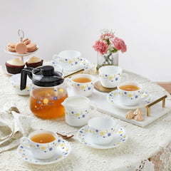 Dazzle Tea Set 15 pc - Blooming Daisy 15 Pcs