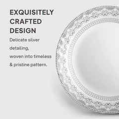 Imperial Plus Opalware Dinner Set, Oxford 33 Pcs