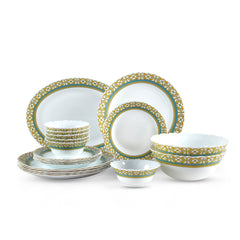 Imperial Plus Opalware Dinner Set, Morris 27 Pcs