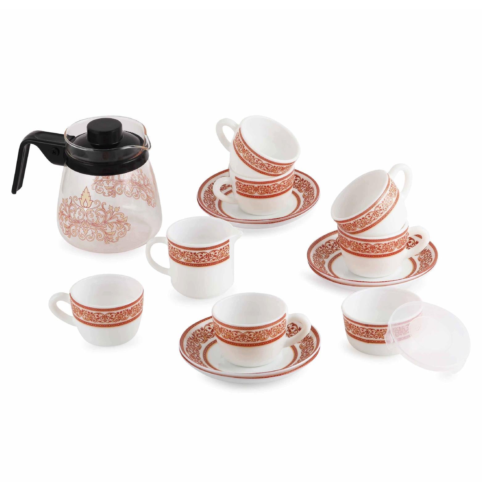 Solitaire Tea Set 15pc - Rosso 15 Pcs