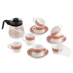Solitaire Tea Set 15pc - Rosso 15 Pcs