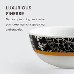 Amaze Plus Opalware Dinner Set, Amaze 35 Pcs