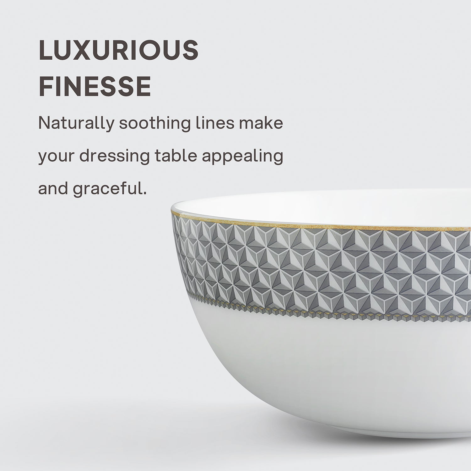 Amaze Plus Opalware Dinner Set, Pyramids 35 Pcs