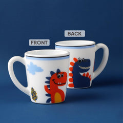 Kids Opal Dinner Set, 7 Pieces Fossil Friends / 7Pcs