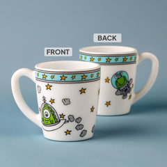 Kids Opal Dinner Set, 7 Pieces Alien Sprites / 7Pcs