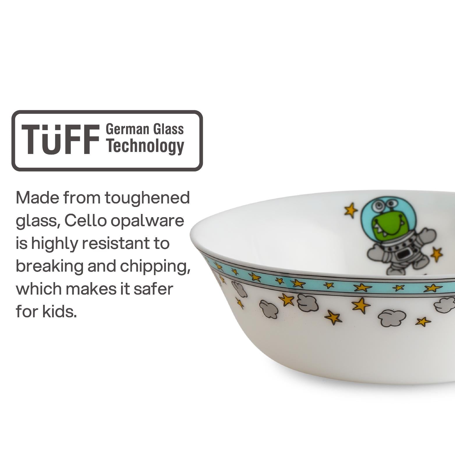 Kids Opal Snack Set, 5 Piece Alien Sprites / 5 Pcs