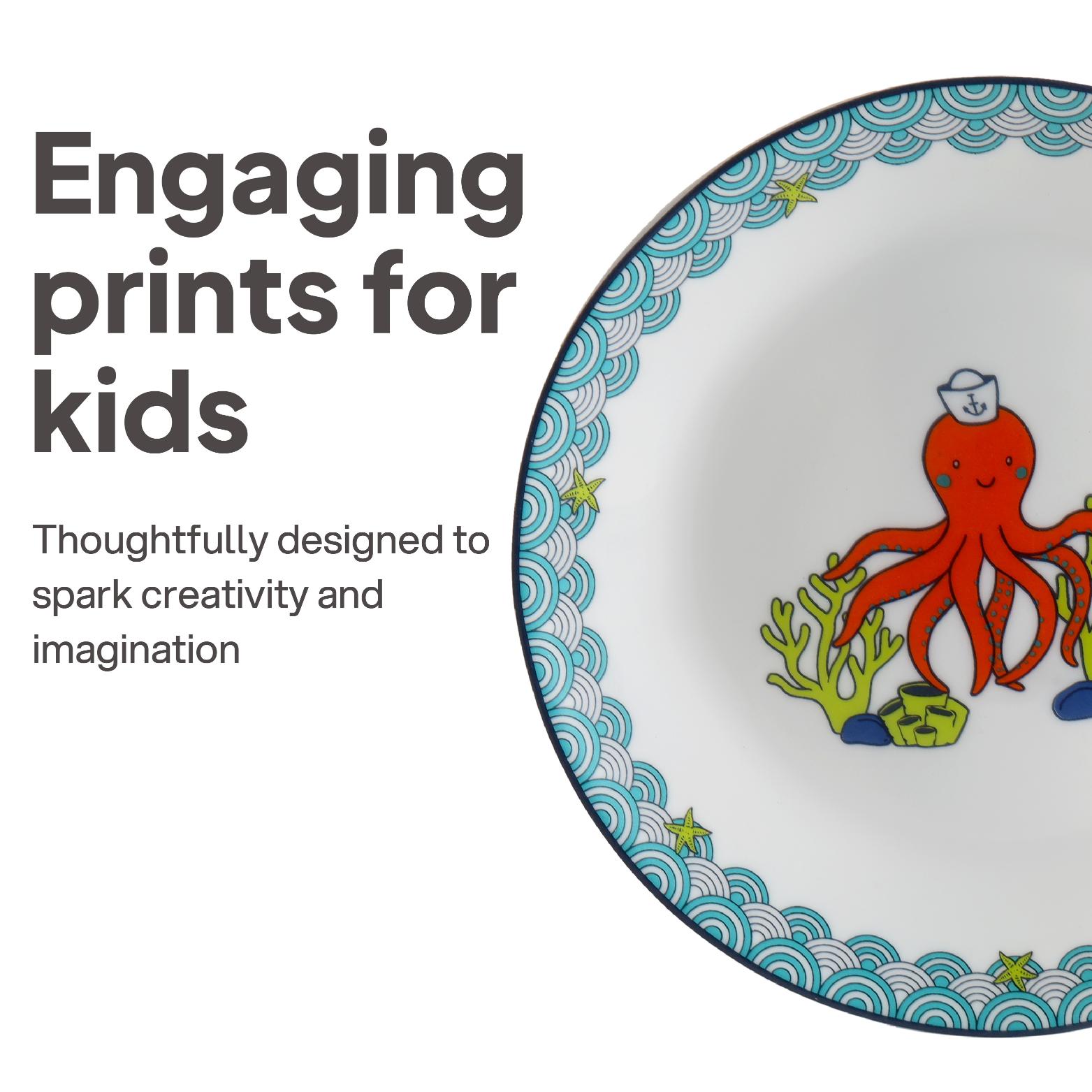 Kids Opal Snack Set, 5 Piece Ocean Buddies / 5 Pcs