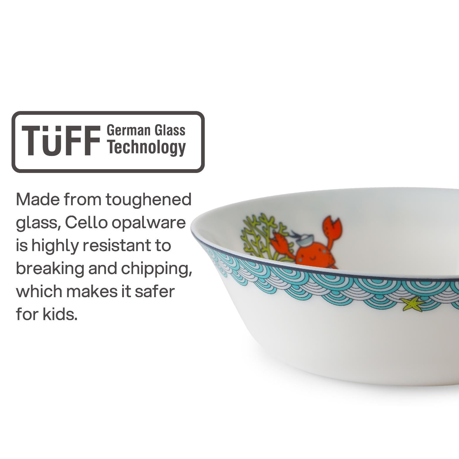 Kids Opal Snack Set, 5 Piece Ocean Buddies / 5 Pcs