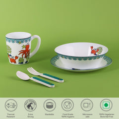 Kids Opal Snack Set, 5 Piece Ocean Buddies / 5 Pcs