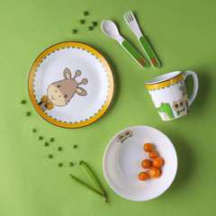 Kids Opal Snack Set, 5 Piece Sassy Rangers / 5 Pcs