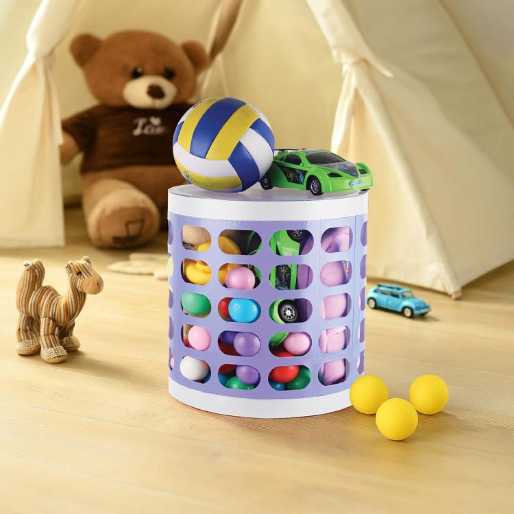 ToyNest Kids Multipurpose Storage, Stool & Laundry Basket Frozen Family