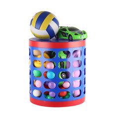 ToyNest Kids Multipurpose Storage, Stool & Laundry Basket Mighty Heroes