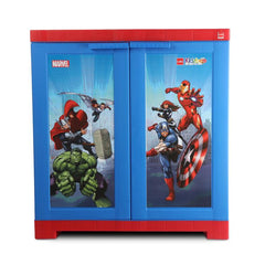 Mini Marvel Avenger Series Cupboard Red & Blue Design 2